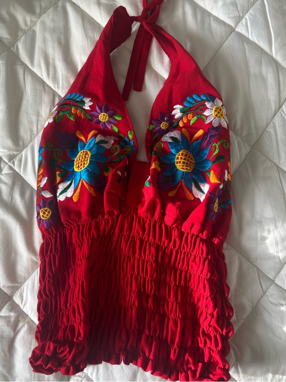 Mexican Halter Top - Picture 2 of 5